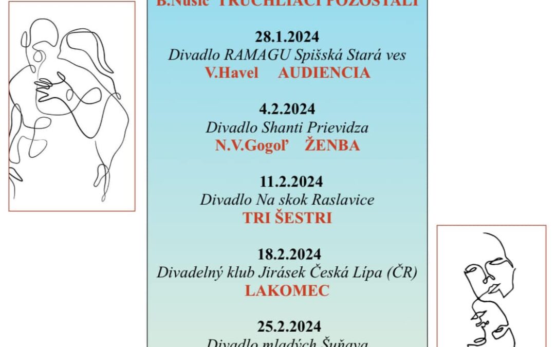Tri šestri – Divadlo Na skok Raslavice