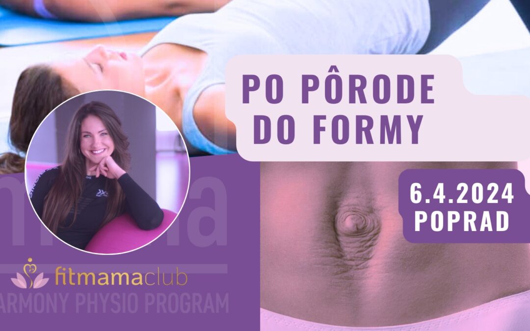 Po pôrode do formy – Fitmamaclub workshop