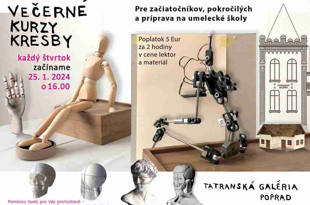Večerný kurz kresby