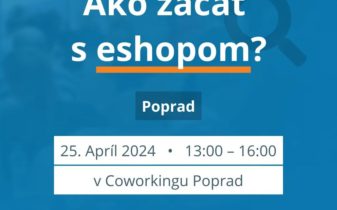 AKO ZAČAŤ S ESHOPOM?