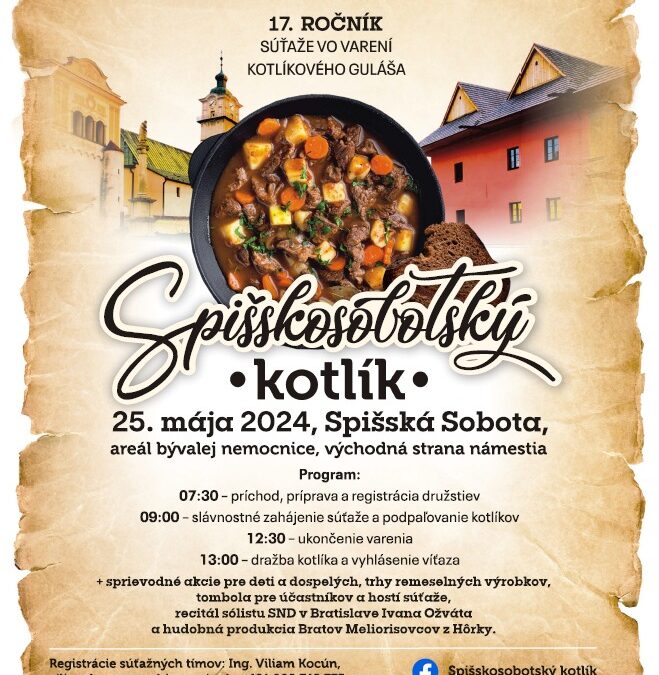 Spišskosobotský kotlík 2024