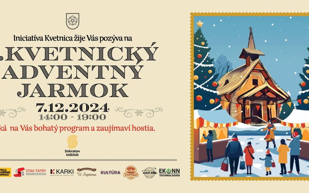 1. kvetnický adventný jarmok