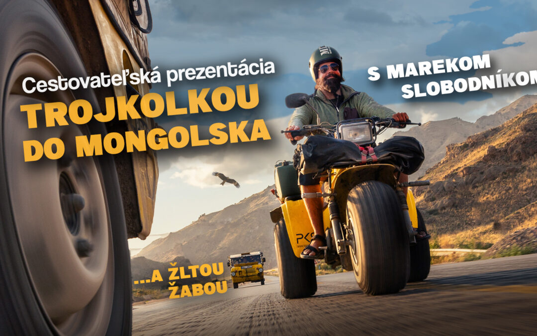 Trojkolkou do Mongolska s Marekom Slebodníkom