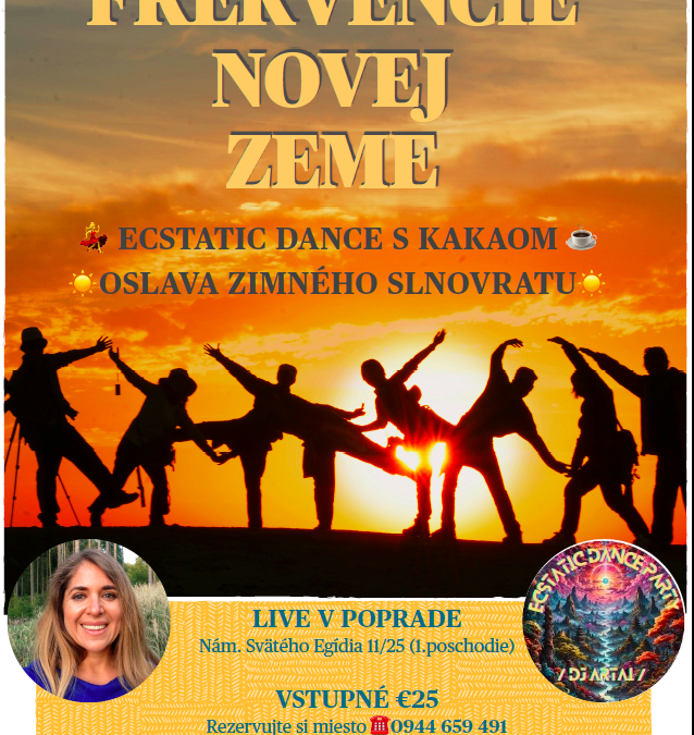 FREKVENCIE NOVEJ ZEME – zážitkové podujatie 🎤💃☕️