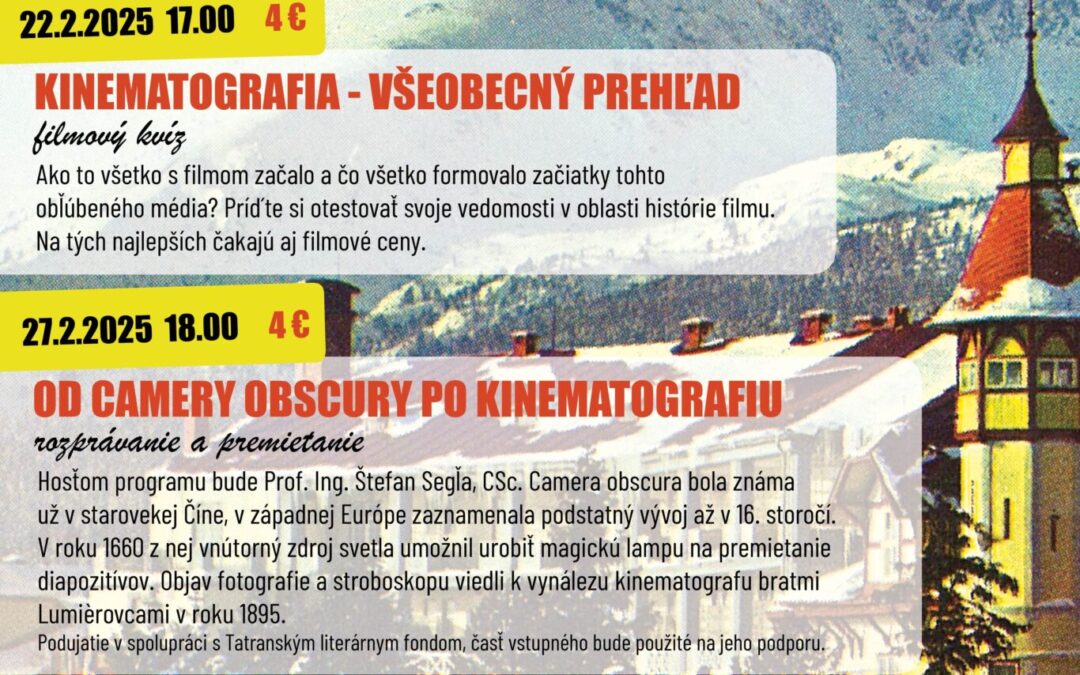 FILMOVÉ PREMIETANIE: Retrokino Vysoké Tatry