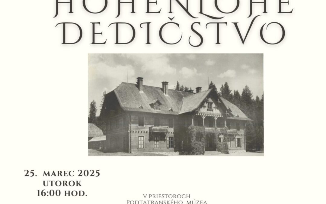Premietanie dokumentárneho filmu HOHENLOHE DEDIČSTVO