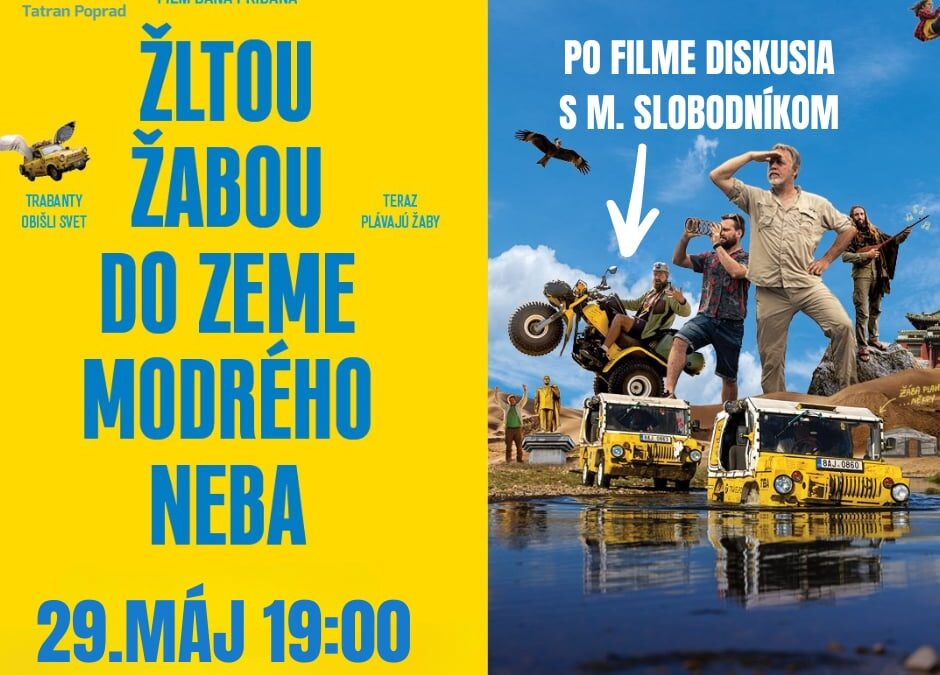 Žltou žabou do zeme modrého neba + diskusia s Marekom Slobodníkom
